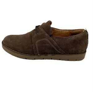 Clarks Unstructured Shoes Sneakers‎ Oxfords Women 9 Un Ava Brown Suede Slip On